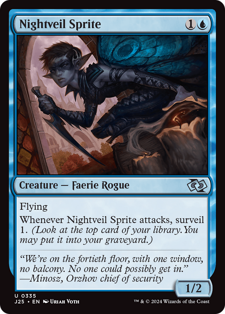 Nightveil Sprite [Foundations Jumpstart] | Card Citadel