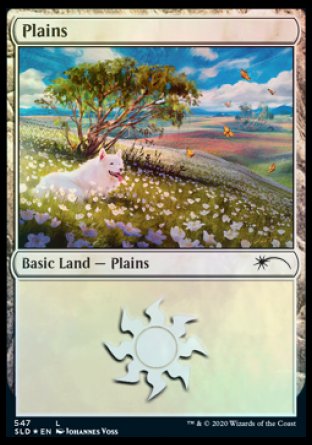 Plains (Dogs) (547) [Secret Lair Drop Promos] | Card Citadel