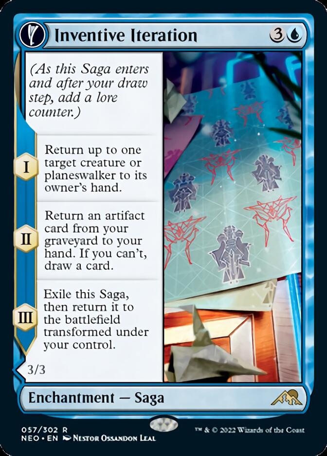 Inventive Iteration // Living Breakthrough [Kamigawa: Neon Dynasty] | Card Citadel