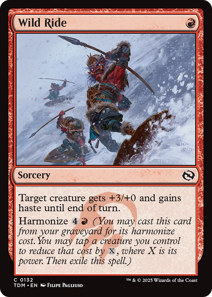 Wild Ride [Tarkir: Dragonstorm] | Card Citadel