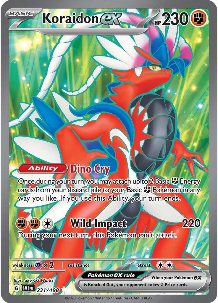 Koraidon ex (231/198) [Scarlet & Violet: Base Set] | Card Citadel