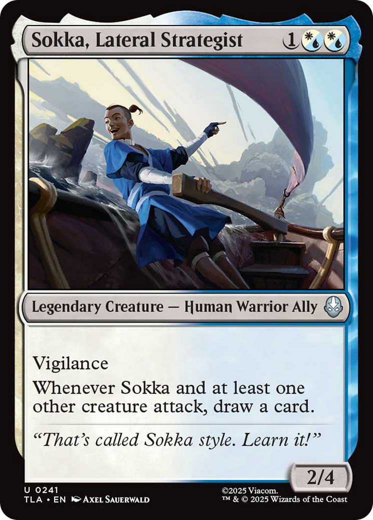 Sokka, Lateral Strategist [Avatar: The Last Airbender] | Card Citadel