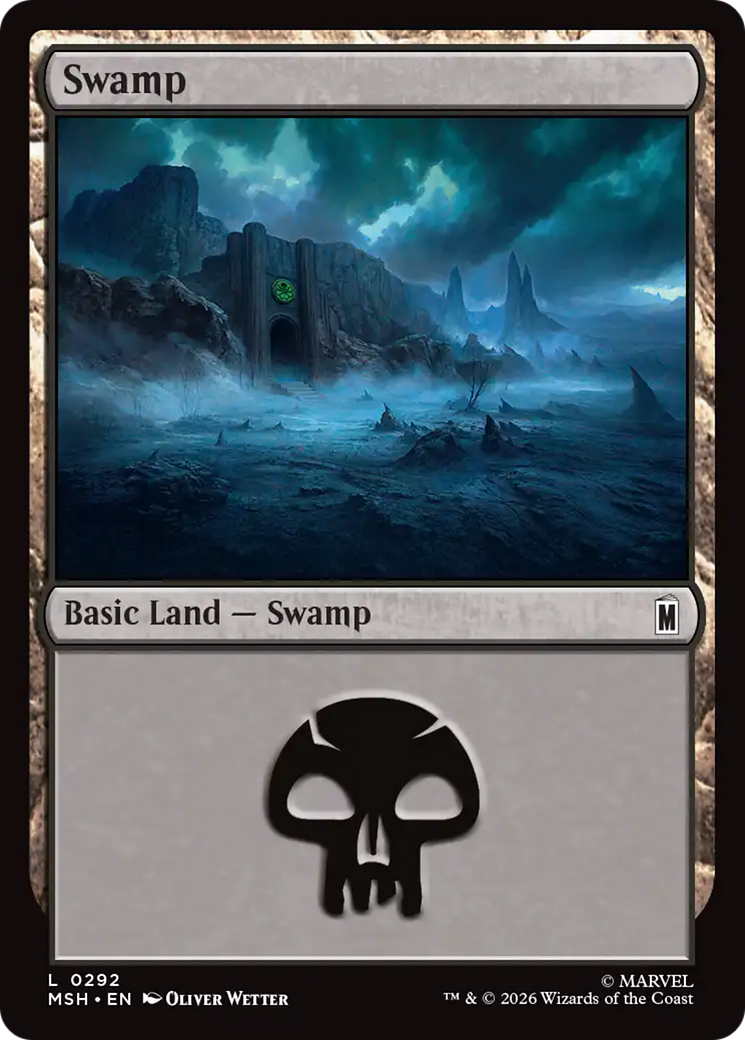 Swamp (0292) [Marvel Super Heroes] | Card Citadel
