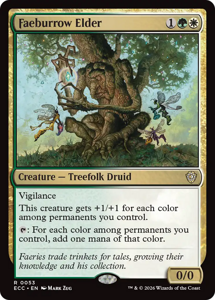 Faeburrow Elder [Lorwyn Eclipsed Commander] | Card Citadel