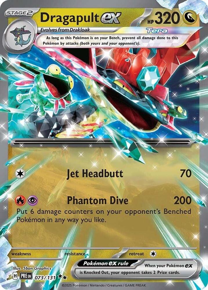 Dragapult ex (073/131) [Scarlet & Violet: Prismatic Evolutions] | Card Citadel