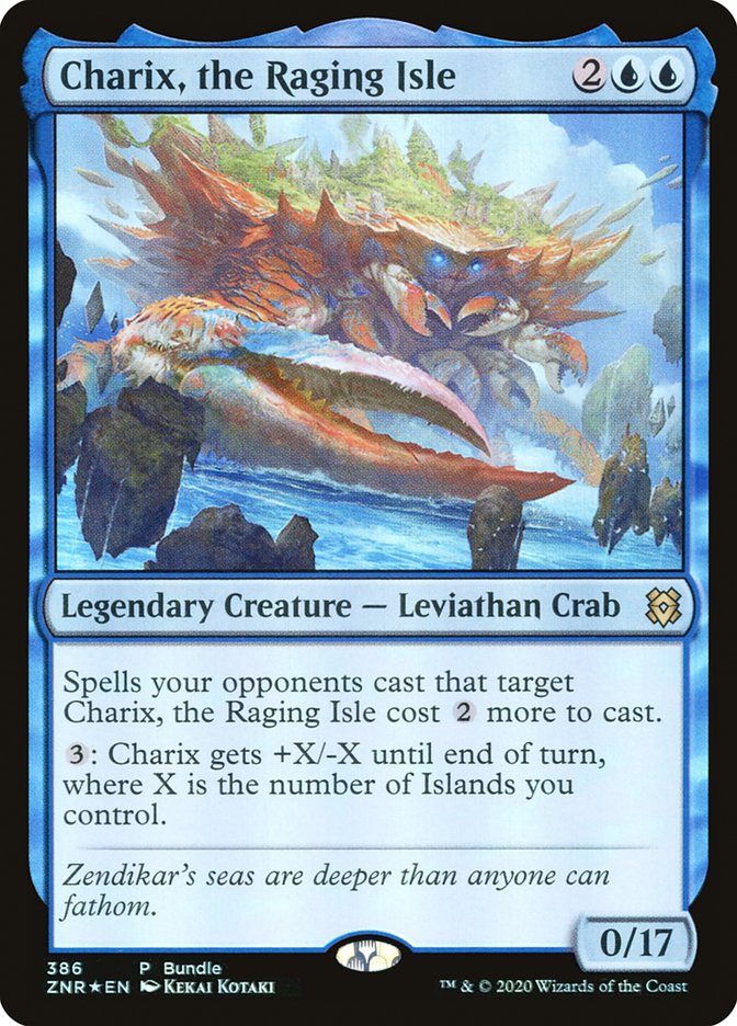 Charix, the Raging Isle (386) [Zendikar Rising Promos] | Card Citadel