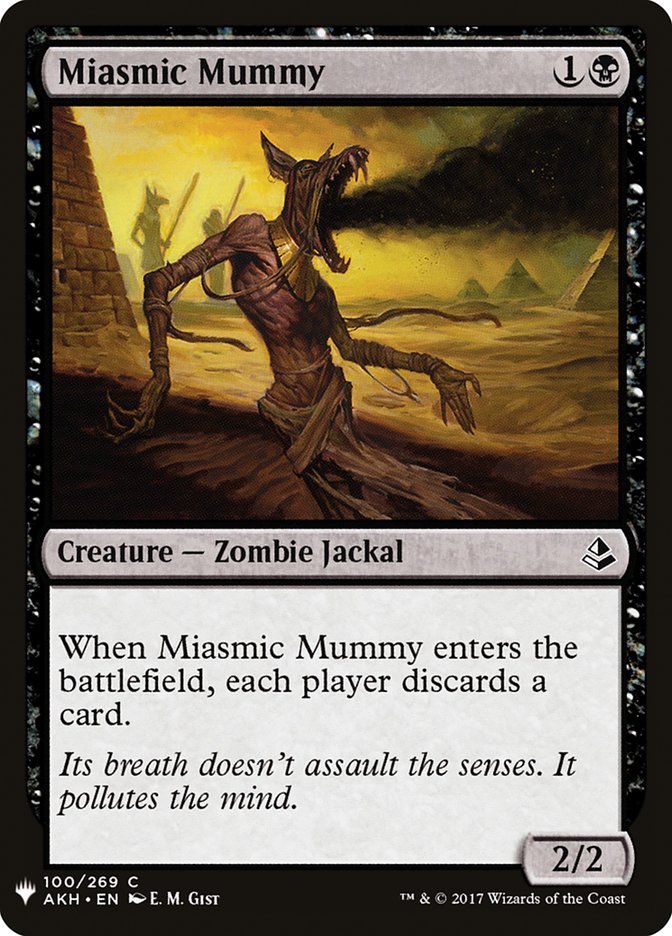 Miasmic Mummy [Mystery Booster] | Card Citadel