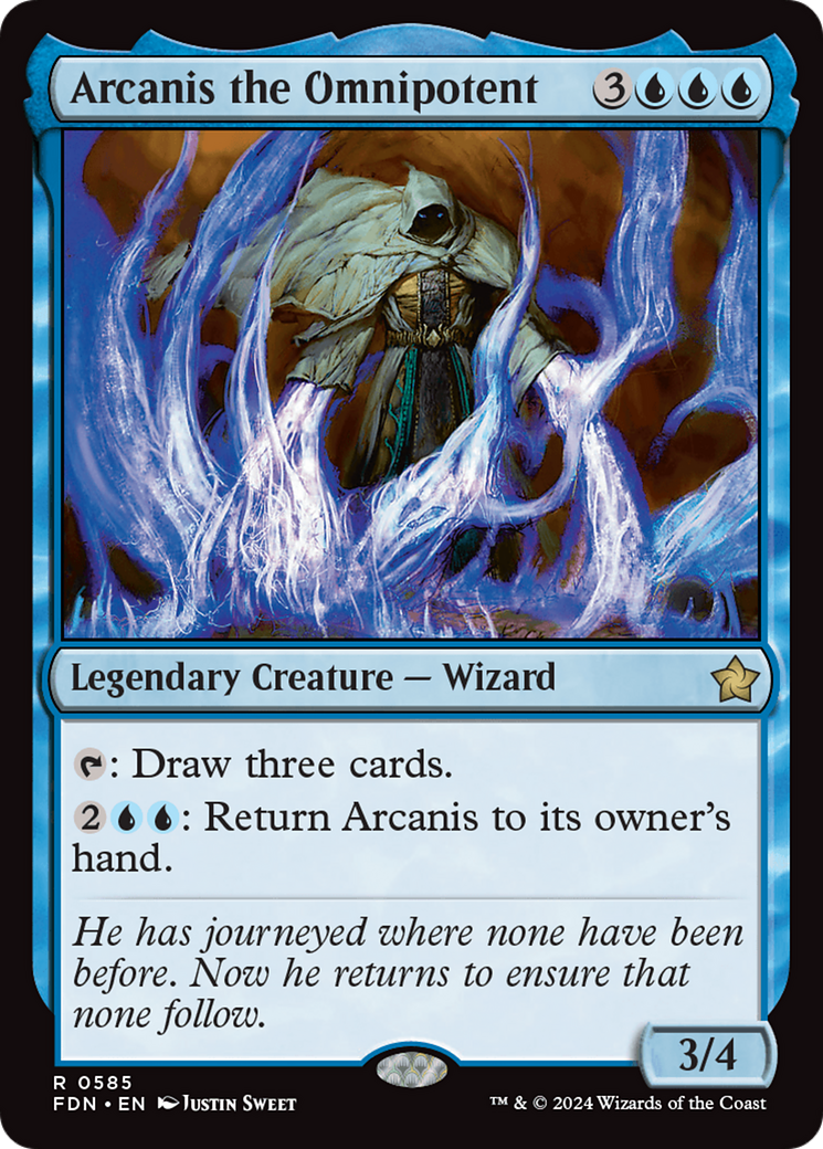 Arcanis the Omnipotent [Foundations] | Card Citadel