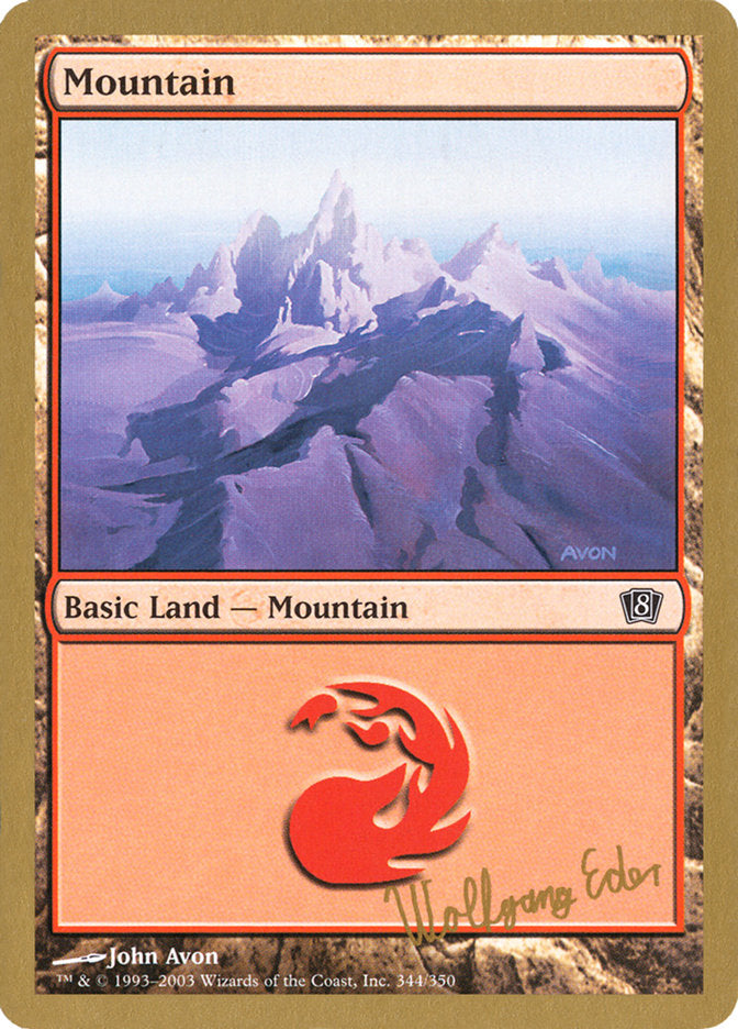 Mountain (Wolfgang Eder) [World Championship Decks 2003] | Card Citadel