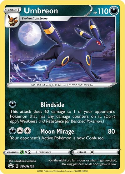 Umbreon (SWSH129) [Sword & Shield: Black Star Promos] | Card Citadel