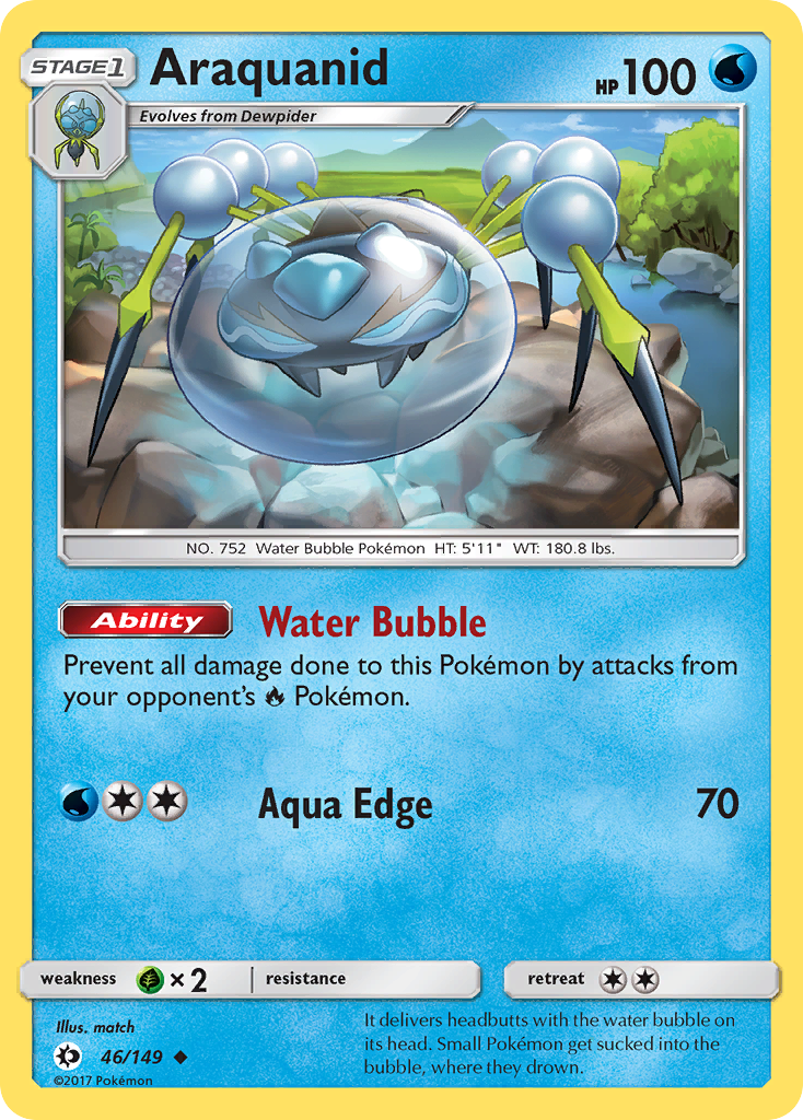 Araquanid (46/149) [Sun & Moon: Base Set] | Card Citadel