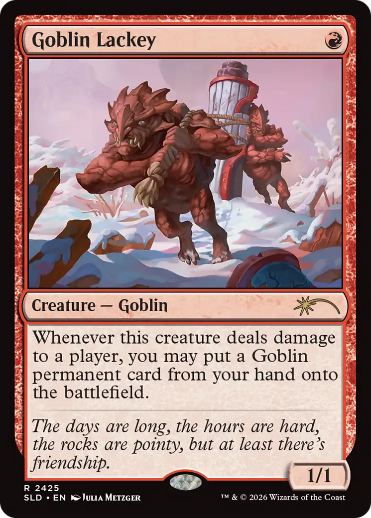 Goblin Lackey (2425) [Secret Lair Drop Series] | Card Citadel