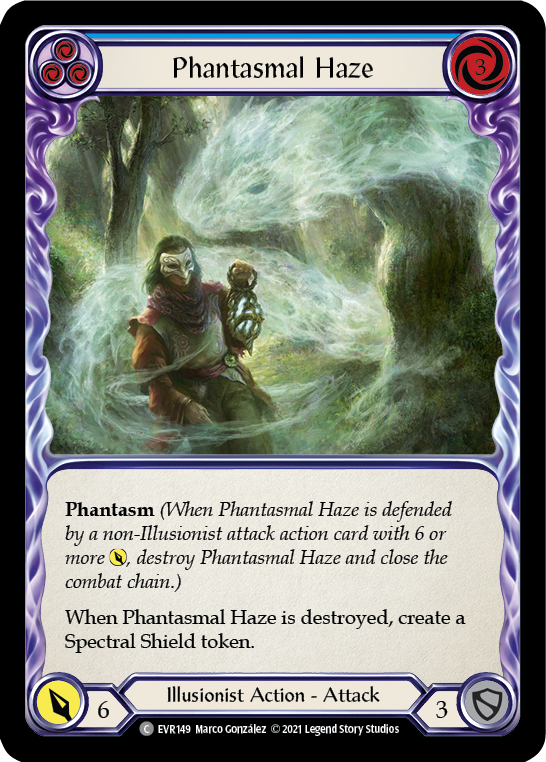 Phantasmal Haze (Blue) [EVR149] (Everfest)  1st Edition Normal | Card Citadel