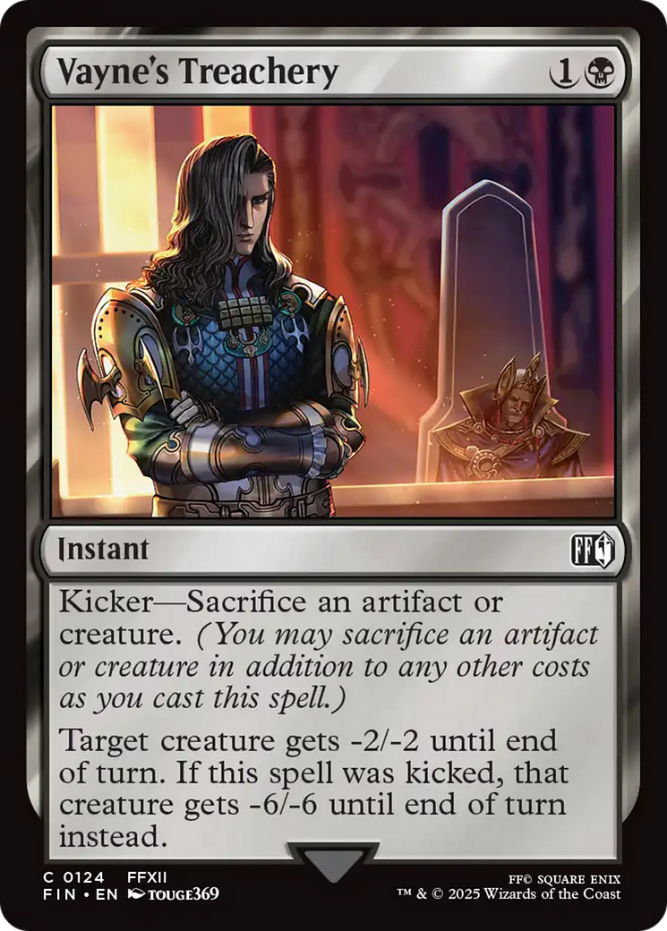 Vayne's Treachery [FINAL FANTASY] | Card Citadel