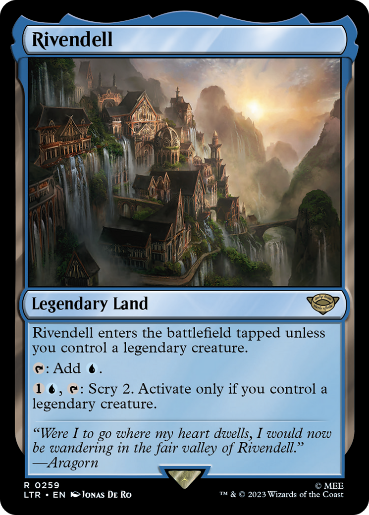 Rivendell [The Lord of the Rings: Tales of Middle-Earth] | Card Citadel