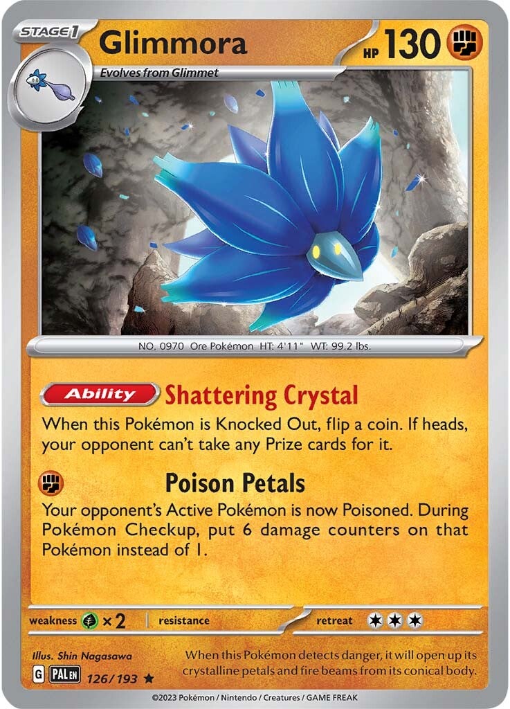 Glimmora (126/193) [Scarlet & Violet: Paldea Evolved] | Card Citadel