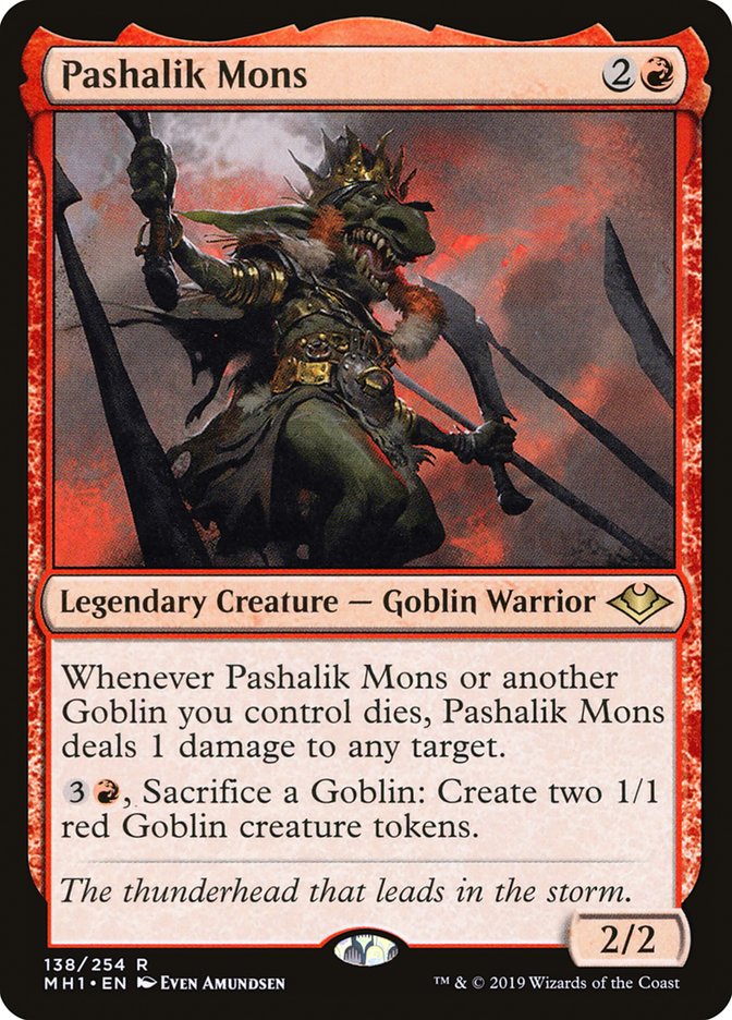 Pashalik Mons [Modern Horizons] | Card Citadel