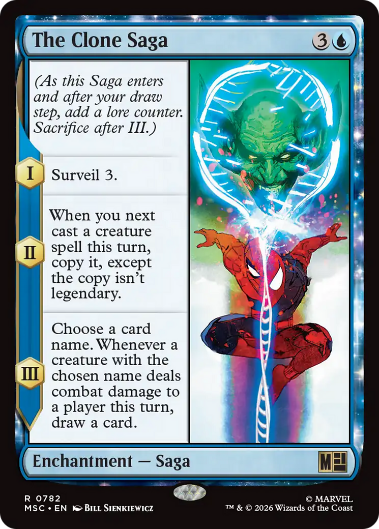 The Clone Saga [Marvel Super Heroes Commander] | Card Citadel
