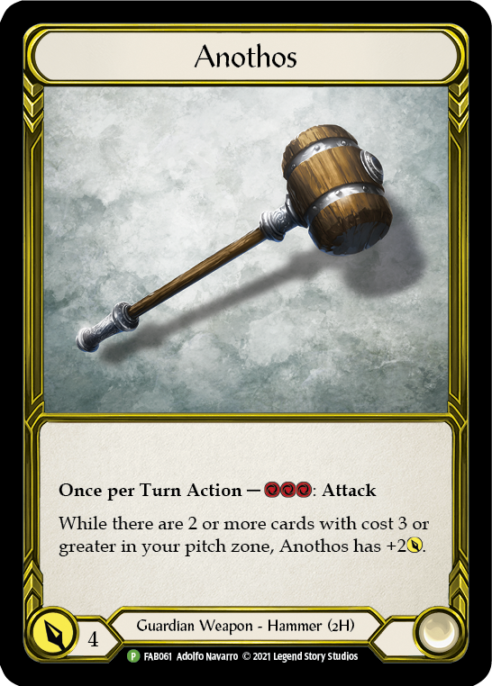 Anothos (Golden) [FAB061] (Promo)  Cold Foil | Card Citadel