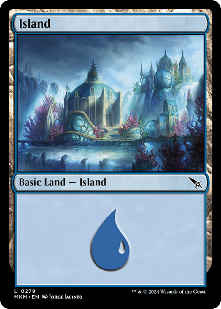 Island (0279) [Murders at Karlov Manor] | Card Citadel