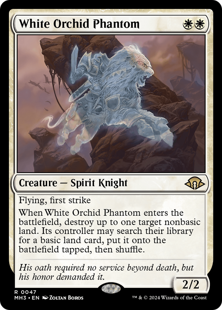 White Orchid Phantom [Modern Horizons 3] | Card Citadel