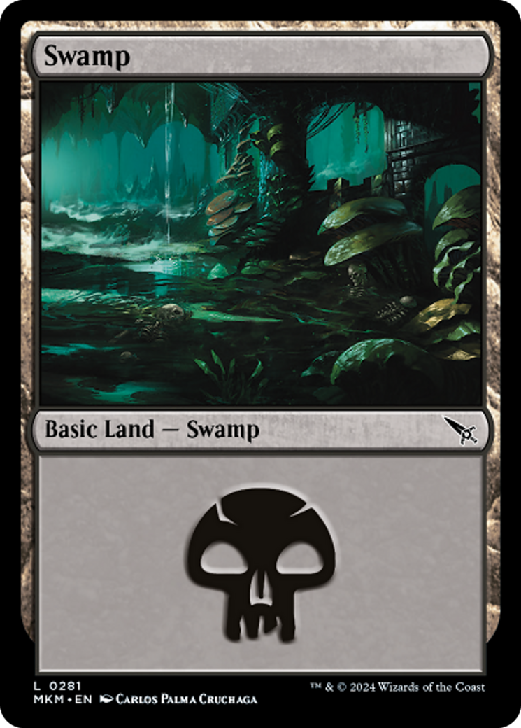 Swamp (0281) [Murders at Karlov Manor] | Card Citadel