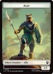 Ally (0005) // Soldier (0002) Double-Sided Token [Avatar: The Last Airbender Tokens] | Card Citadel