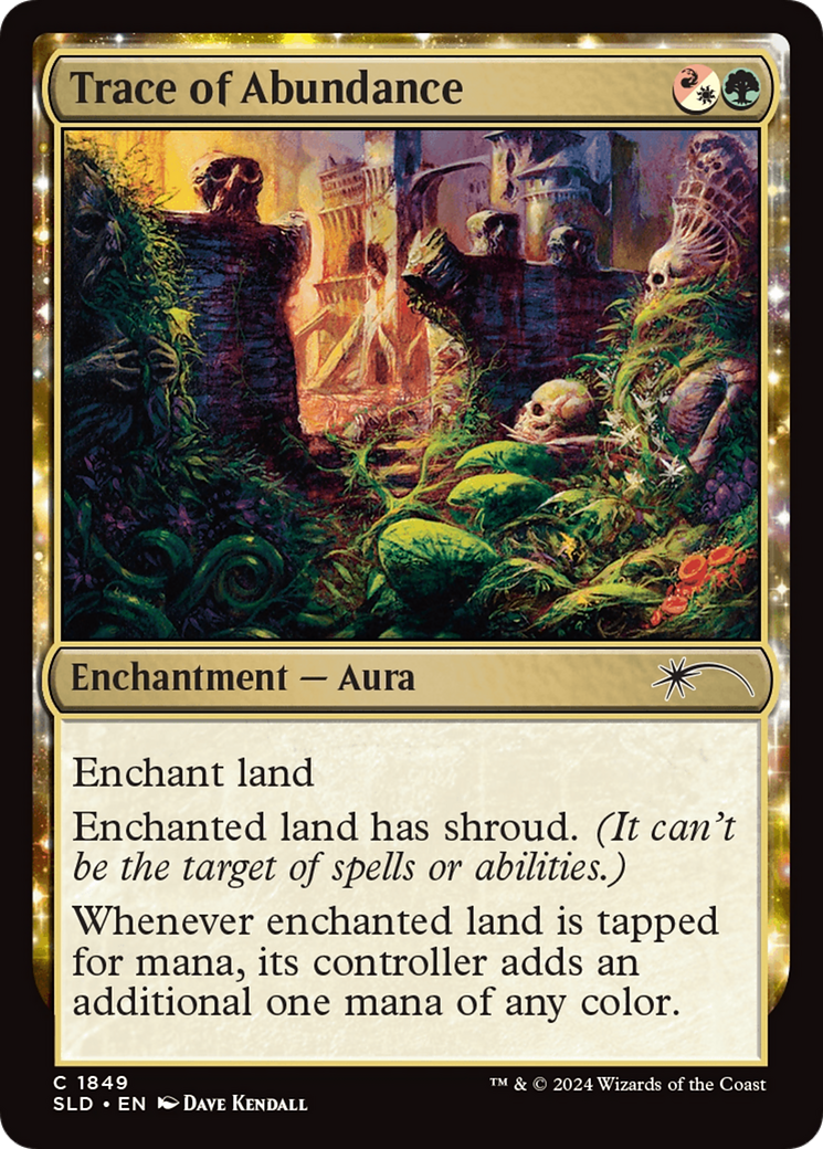 Trace of Abundance [Secret Lair Drop Series] | Card Citadel