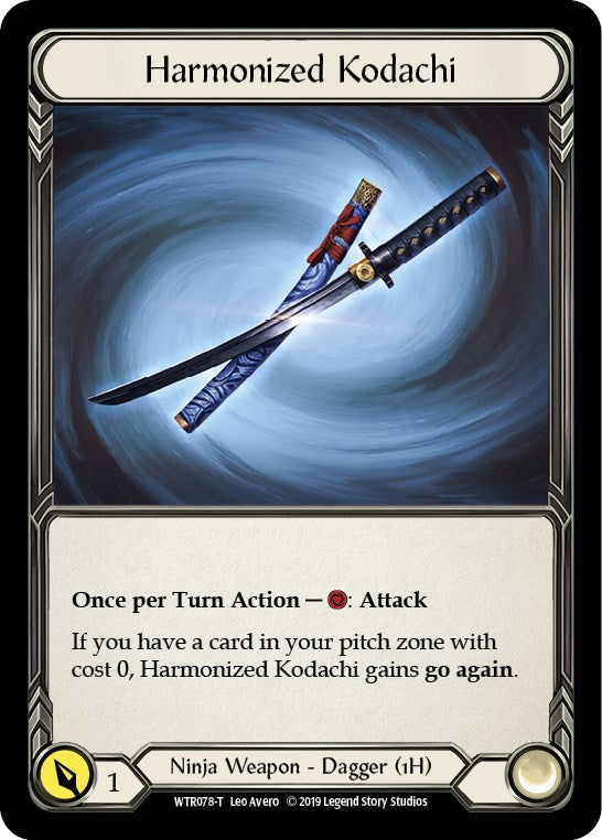 Dawnblade // Harmonized Kodachi [WTR115 // WTR078] (Welcome to Rathe Unlimited) | Card Citadel