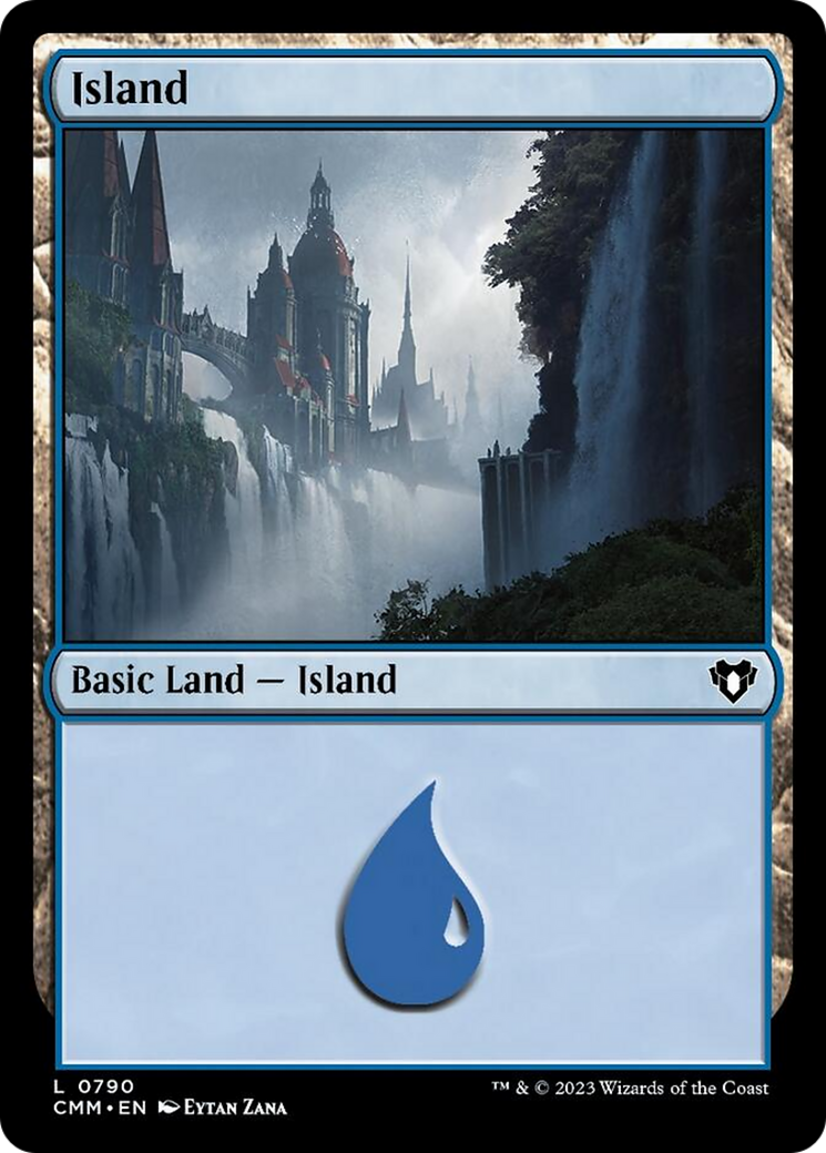 Island (790) [Commander Masters] | Card Citadel