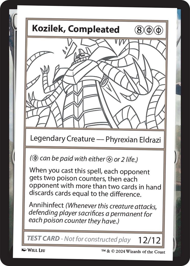 Kozilek, Completed [Mystery Booster 2 Playtest Cards] | Card Citadel