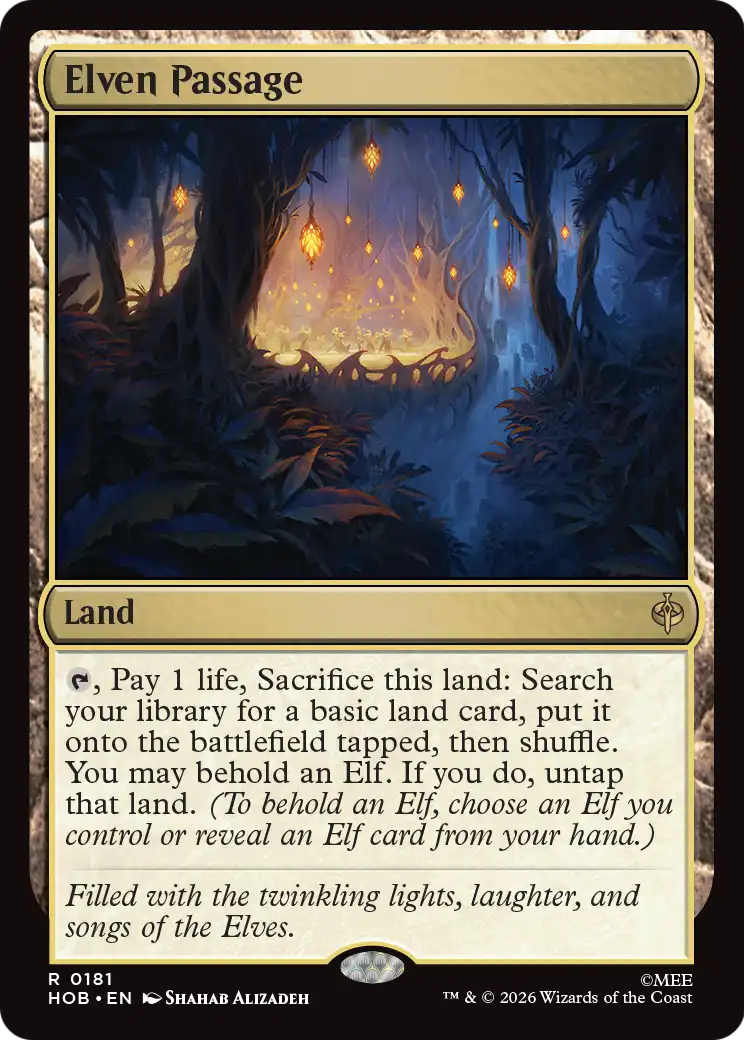 Elven Passage [The Hobbit] | Card Citadel