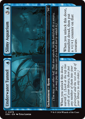 Underwater Tunnel // Slimy Aquarium [Duskmourn: House of Horror] | Card Citadel