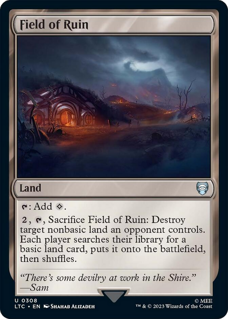 Field of Ruin [The Lord of the Rings: Tales of Middle-Earth Commander] | Card Citadel