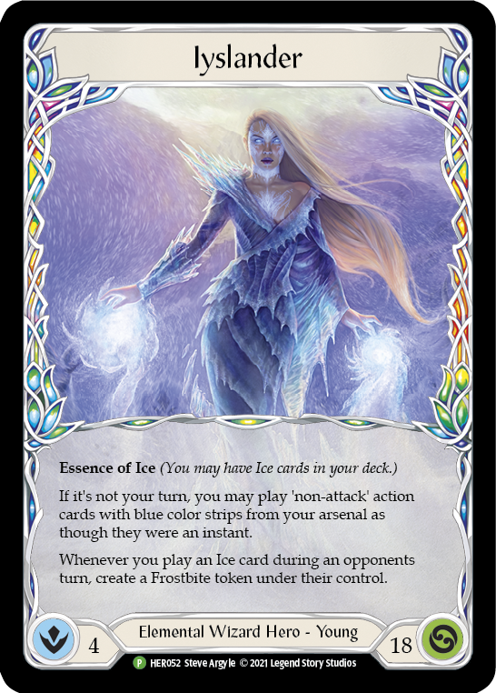 Iyslander [HER052] (Promo)  Cold Foil | Card Citadel