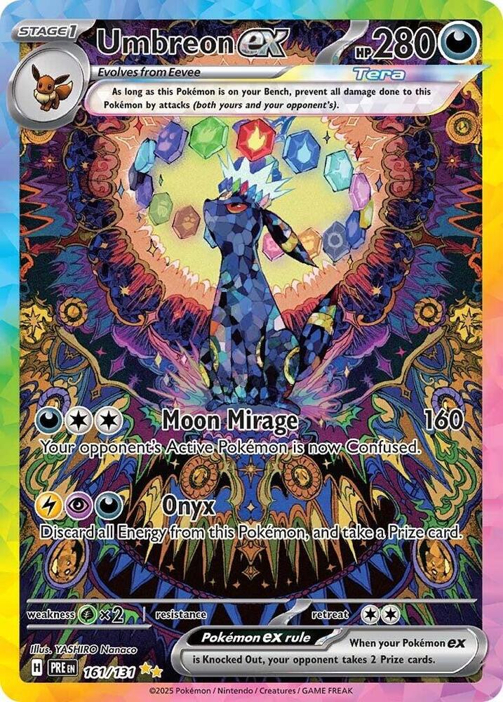 Umbreon ex (161/131) [Scarlet & Violet: Prismatic Evolutions] | Card Citadel