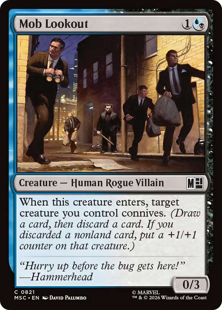 Mob Lookout [Marvel Super Heroes Commander] | Card Citadel