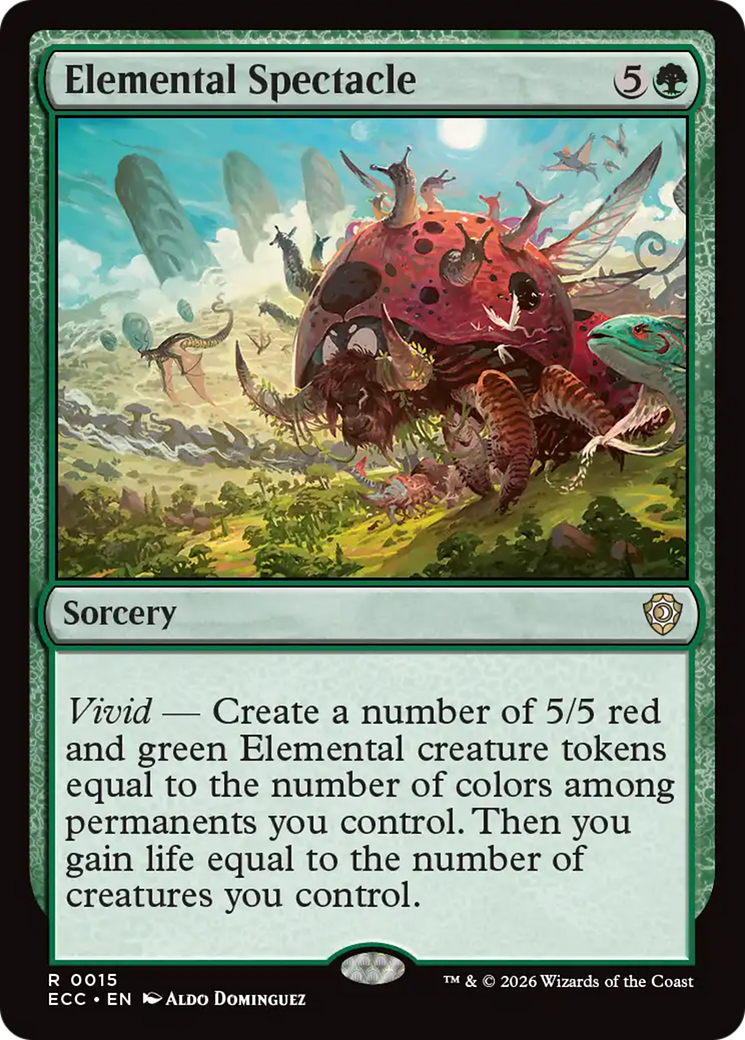 Elemental Spectacle [Lorwyn Eclipsed Commander] | Card Citadel