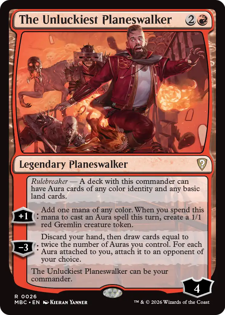 The Unluckiest Planeswalker [Mystery Booster: Commander Edition] | Card Citadel