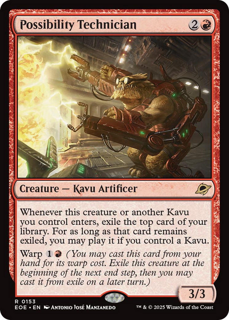 Possibility Technician [Edge of Eternities] | Card Citadel