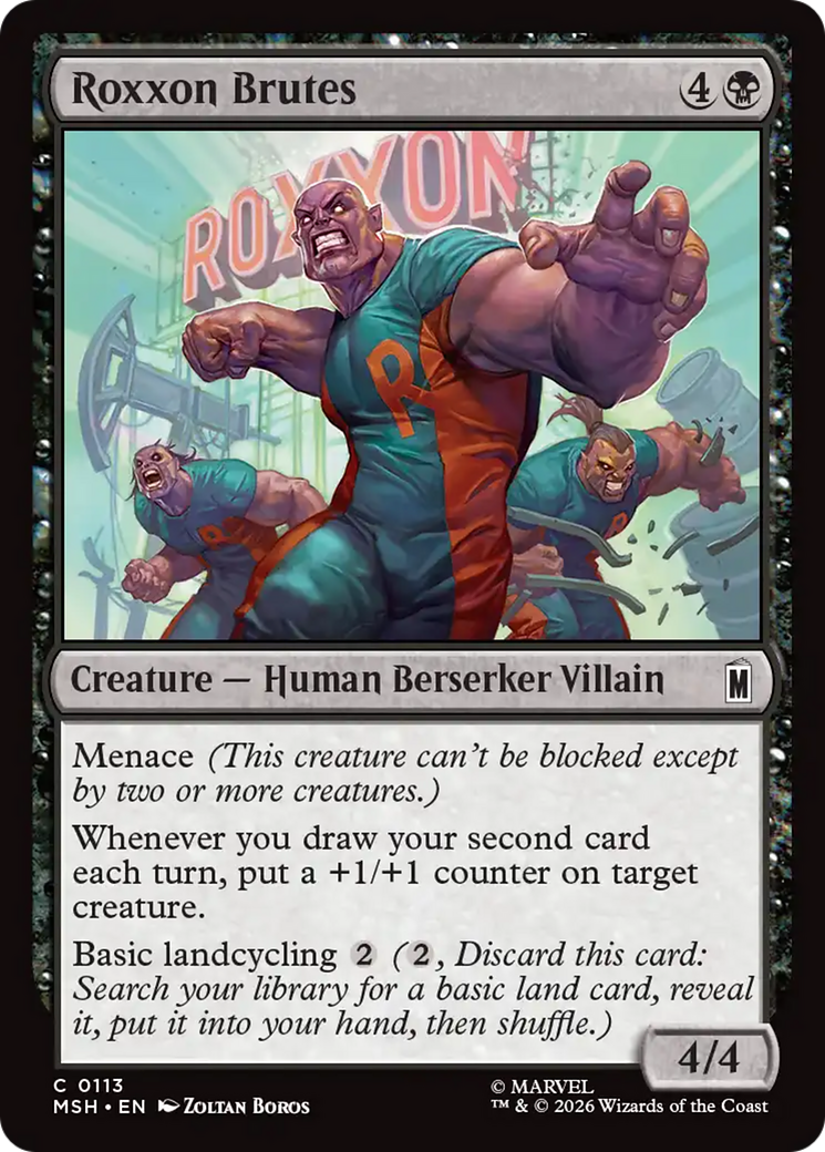 Roxxon Brutes [Marvel Super Heroes] | Card Citadel