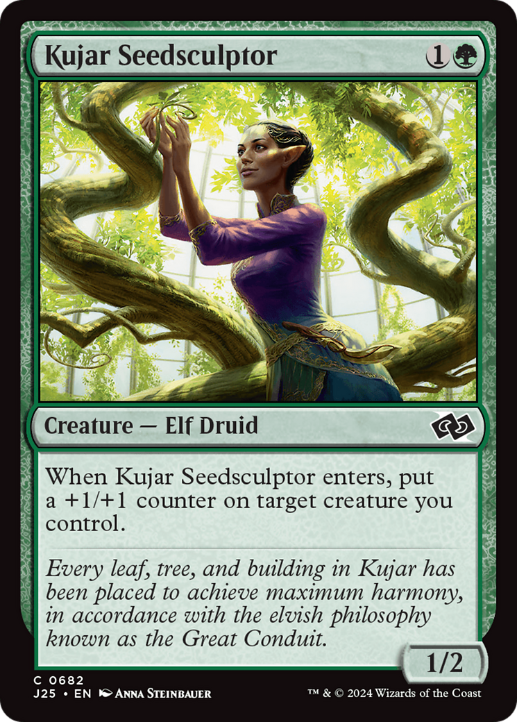 Kujar Seedsculptor [Foundations Jumpstart] | Card Citadel