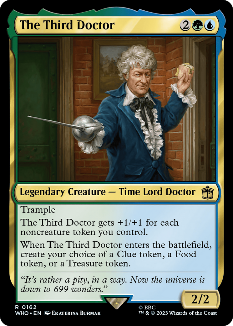 The Third Doctor [Doctor Who] | Card Citadel