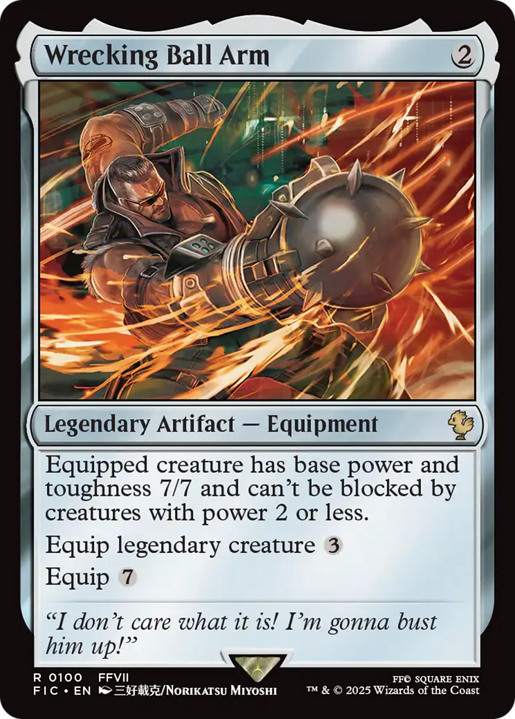 Wrecking Ball Arm [FINAL FANTASY Commander] | Card Citadel