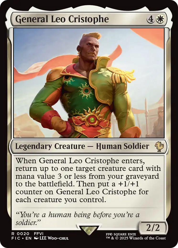 General Leo Cristophe [FINAL FANTASY Commander] | Card Citadel
