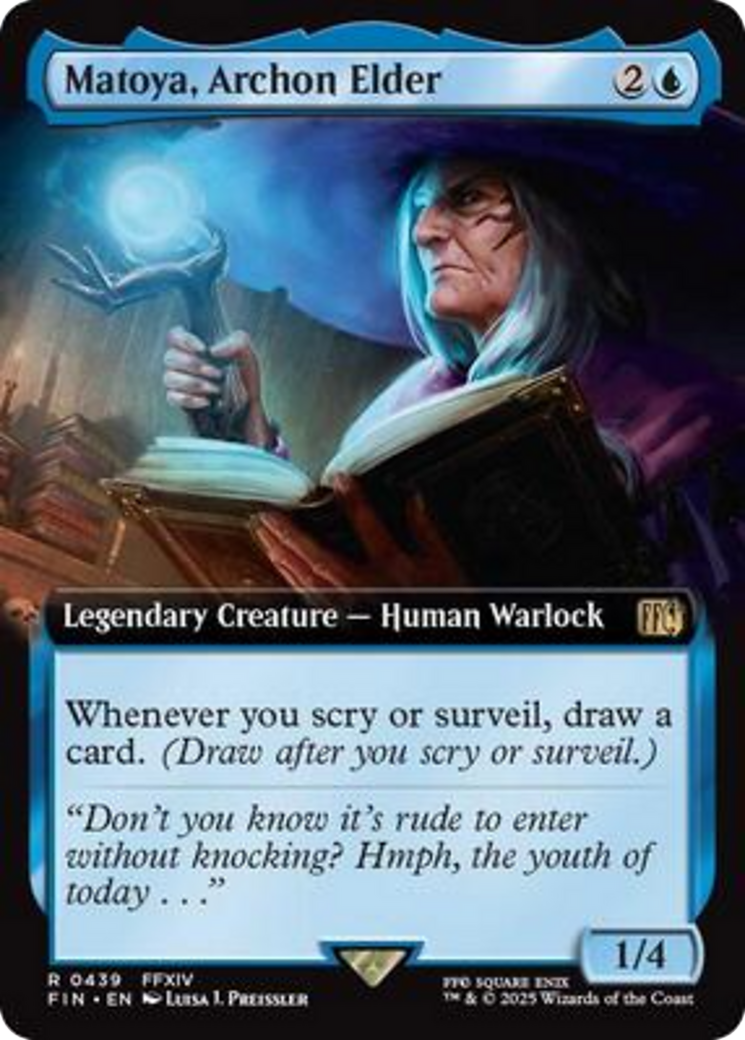 Matoya, Archon Elder (Extended Art) [FINAL FANTASY] | Card Citadel