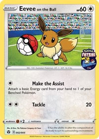 Eevee on the Ball (002/005) [Miscellaneous Cards] | Card Citadel
