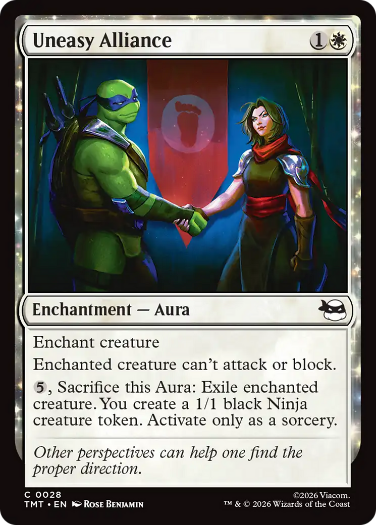 Uneasy Alliance [Teenage Mutant Ninja Turtles] | Card Citadel