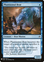 Phantasmal Bear [Mystery Booster] | Card Citadel