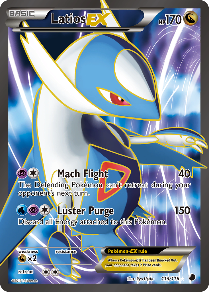 Latios EX (113/116) [Black & White: Plasma Freeze] | Card Citadel